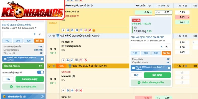 Cách tính tiền khi tham gia kèo Tài Xỉu