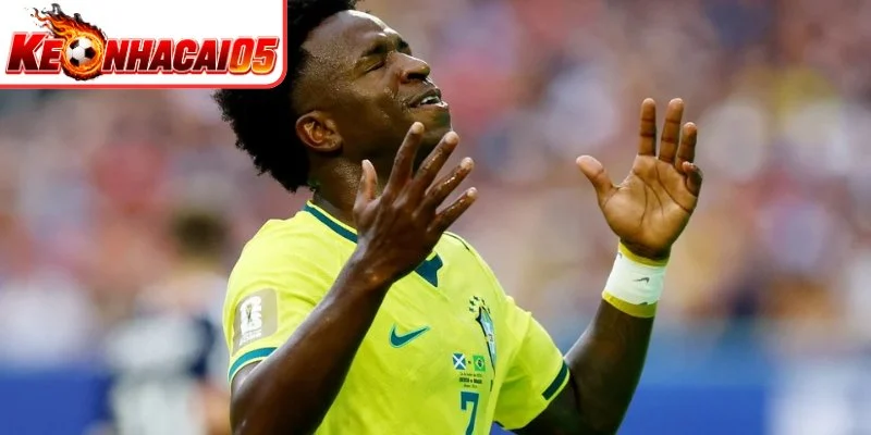 Vinicius Junior và định hướng của tuyển Brazil sau cú sốc